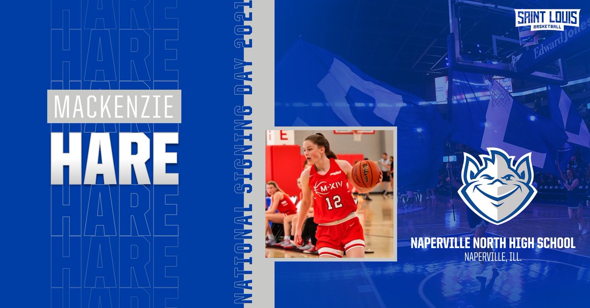 SaintLouisWBB's tweet photo. ✍️ | @kenzie_hare12 

Welcome the the #Billikens family, Mackenzie Hare!!

🔵⚪️ #nationalsigningday https://t.co/yIsDr2YtSD