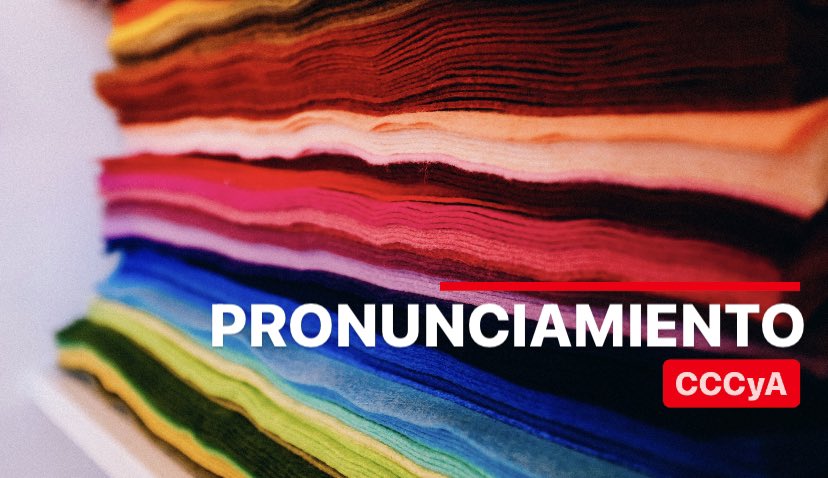 CCConfeccion's tweet photo. Las propuestas económicas deben estar encaminadas a fortalecer el empleo, la industria nacional y el bolsillo del consumidor. No es prudente, responsable, ni procedente liberar a diestra y siniestra importaciones q sigan destruyendo la fuente del empleo https://t.co/6ZYoMoEnEP