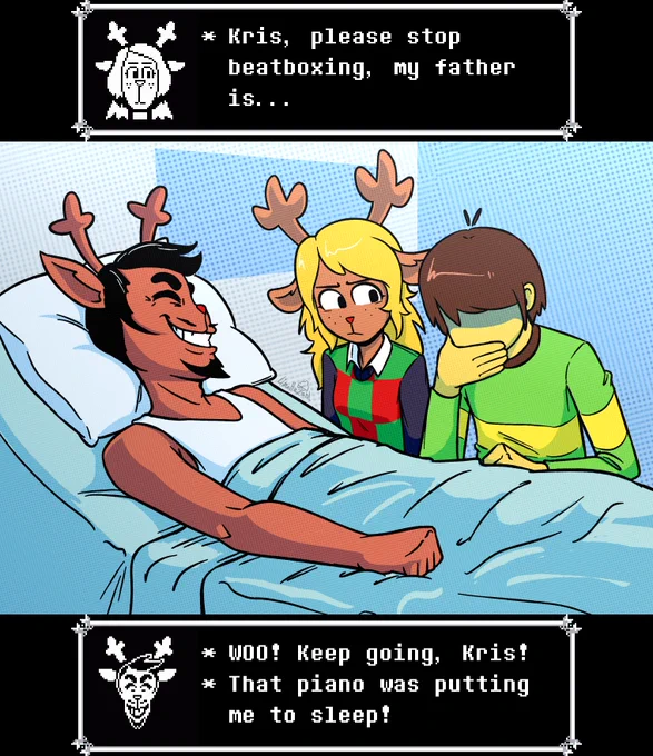 now's not the time, #DELTARUNE edition. 