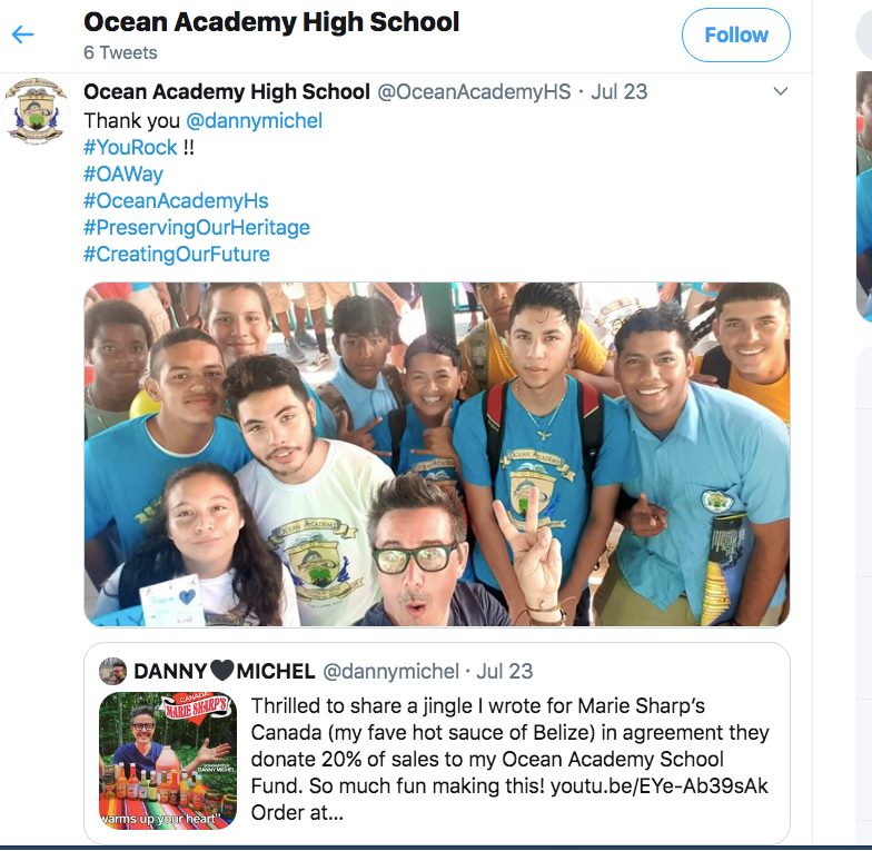 dannymichel's tweet photo. HUGE thanks to @SharpsMarie (Thunder Bay) who've donated $4k to my OA School fund by donated a % of each sale that comes through me! Check out these incredible products AND help out the kids at the OA at the same time! #perfectxmasgift https://t.co/UPql9f9aU8 https://t.co/fHmdiIOvbL