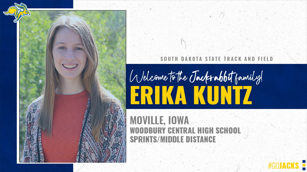 GoJacksTFXC's tweet photo. The Iowa state runner-up in the 400 meters and a state champion in two relays last season, Erika Kuntz is officially a Jackrabbit
#GoJacks https://t.co/BTjVYDd8RX