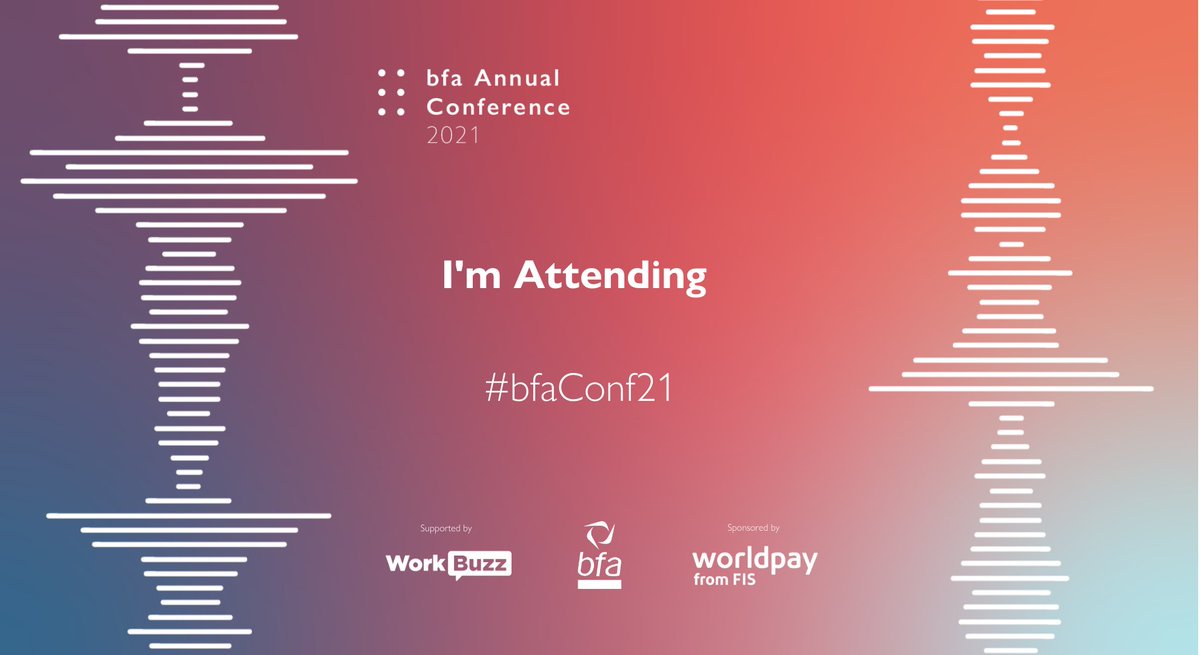 A physical conference with actual people! Well I'm a tad excited for that to say the least! Looking forward to catching up with old franchise friends and making new connections.

#bfaConf21 <a href="/BFA_UK/">The BFA</a>