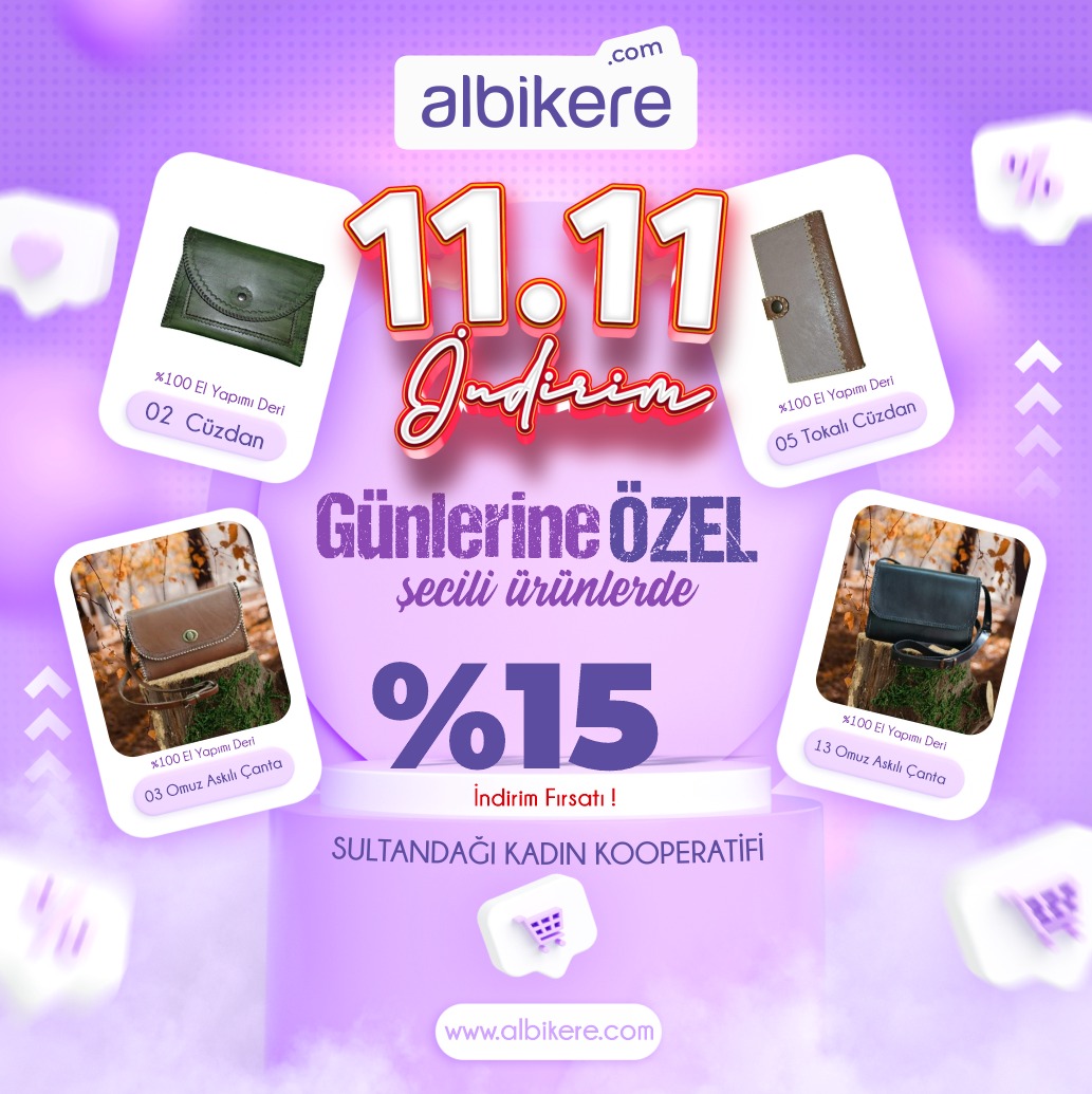 AlBikere's tweet photo. Afyonkarahisar'ımızın markası https://t.co/ObTT2uKl4D 11.11. İndirim günleri kampanyası ile sizlere süper indirimler sağlıyor. İhtiyaçlarınızı https://t.co/ObTT2uKl4D'dan alın hem kadın kooperatiflerimize hem öğrencilerimize destek sağlayın.
#albikereindirimgunleri https://t.co/kAjNULnJQu