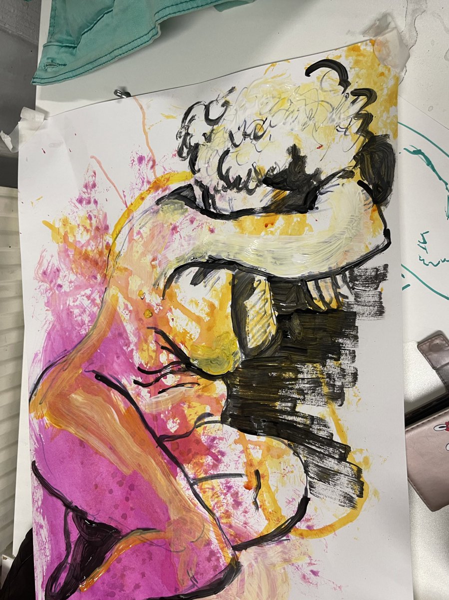 se7enhedd's tweet photo. Some great work produced today by L6 @cartoonandcomic students at @StaffsUni #figure #Paintings https://t.co/jTT96gqa3T