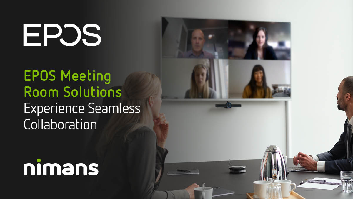 Demand for premium audio and video solutions that enable seamless global collaboration is at an all-time high. Equip your customers with the right technology bit.ly/3n4sXfO 
#EPOS #PowerOfAudio #hybridworking #collaboration #videoconferencing