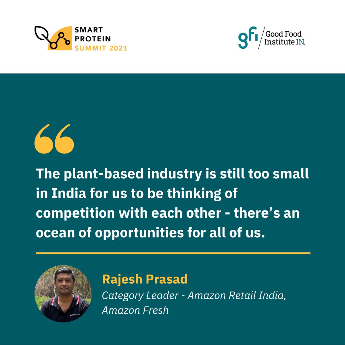 GoodFoodIndia's tweet photo. We're done and dusted with Day 1 of the #SmartProteinSummit! Today we mapped the State of the Industry, celebrated wins we've borne witness to & dived into the challenges that we need to overcome. It's surreal to see how far we've come, but there's plenty still to do! 🌱🚀 https://t.co/b6rmWugfY9
