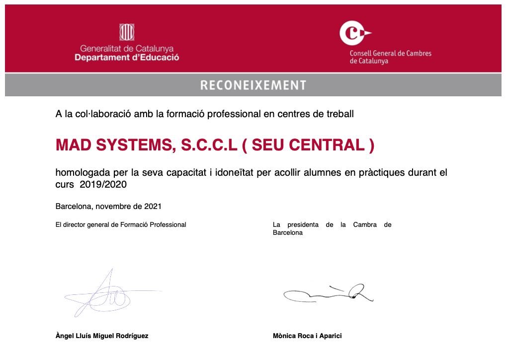 madsystems_sccl's tweet photo. I ja van 6 anys seguits i mes de 40 alumnes!! https://t.co/liXZHtTlqe