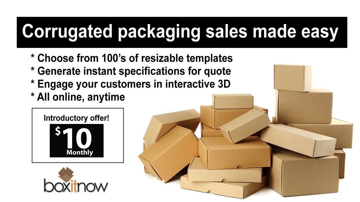 boxitnowapp's tweet photo. Start you free trial today https://t.co/I48vH5mVan 
#packagingdesign #packagingtool #cartonpackaging #boxpackaging #corrugatedpackaging #packaging #packaginggraphics #3Dpackaging #customboxes #custompackaging #workfromhome #packagingsales #packagingCAD #packagingtemplates https://t.co/SGkqk4GZci