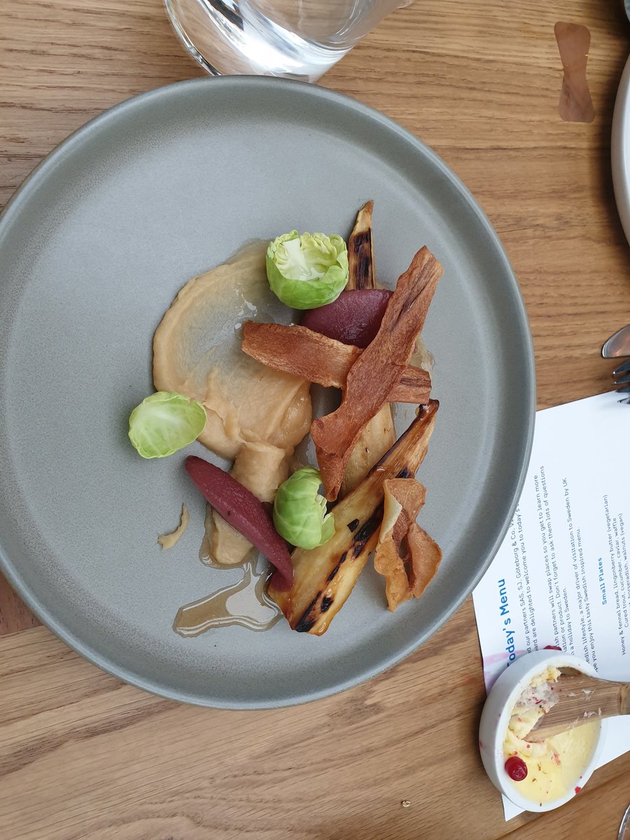PutneyTravelCo's tweet photo. Many thanks @SunvilTeam @visitsweden for a delicious lunch and chance to talk #Sweden today
Can't decide what was best  - cured trout, monkfish or venison
#inspiring https://t.co/Gs0JmB8dv7