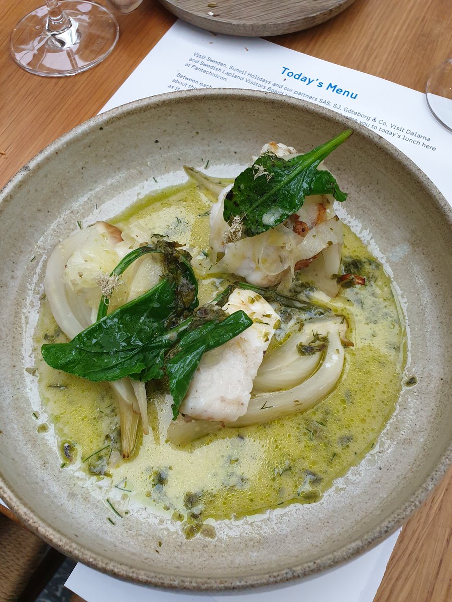 PutneyTravelCo's tweet photo. Many thanks @SunvilTeam @visitsweden for a delicious lunch and chance to talk #Sweden today
Can't decide what was best  - cured trout, monkfish or venison
#inspiring https://t.co/Gs0JmB8dv7