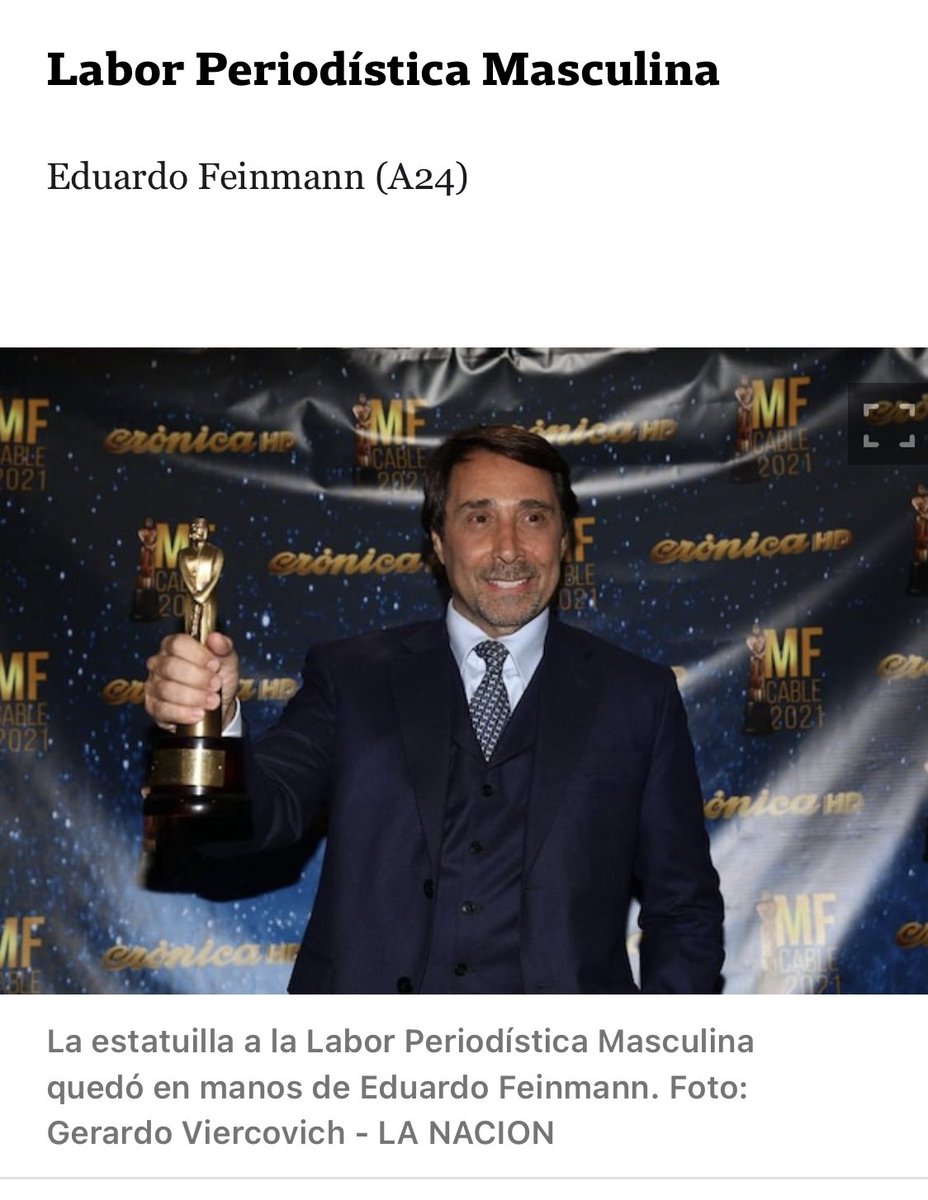 edufeiok's tweet photo. Gracias @aptra_ok y Luis Ventura por la distinción. Y gracias a uds que confían en mí todos los días @Rivadavia630 y @lanacionmas https://t.co/zuROjReV1x