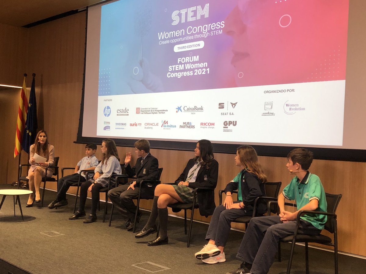 StemwomenEurope's tweet photo. 👍🏻🌟#SWC2021 Ya puedes ver la jornada online de hoy completa en nuestro canal de Youtube
#StemData #StemForum #StemProjects #StemTalks Promovemos el #talento #stem con la colaboracion de institucions, empresas, universidades y asociaciones https://t.co/GrRZ9jWE5f https://t.co/04c2VhYRMa