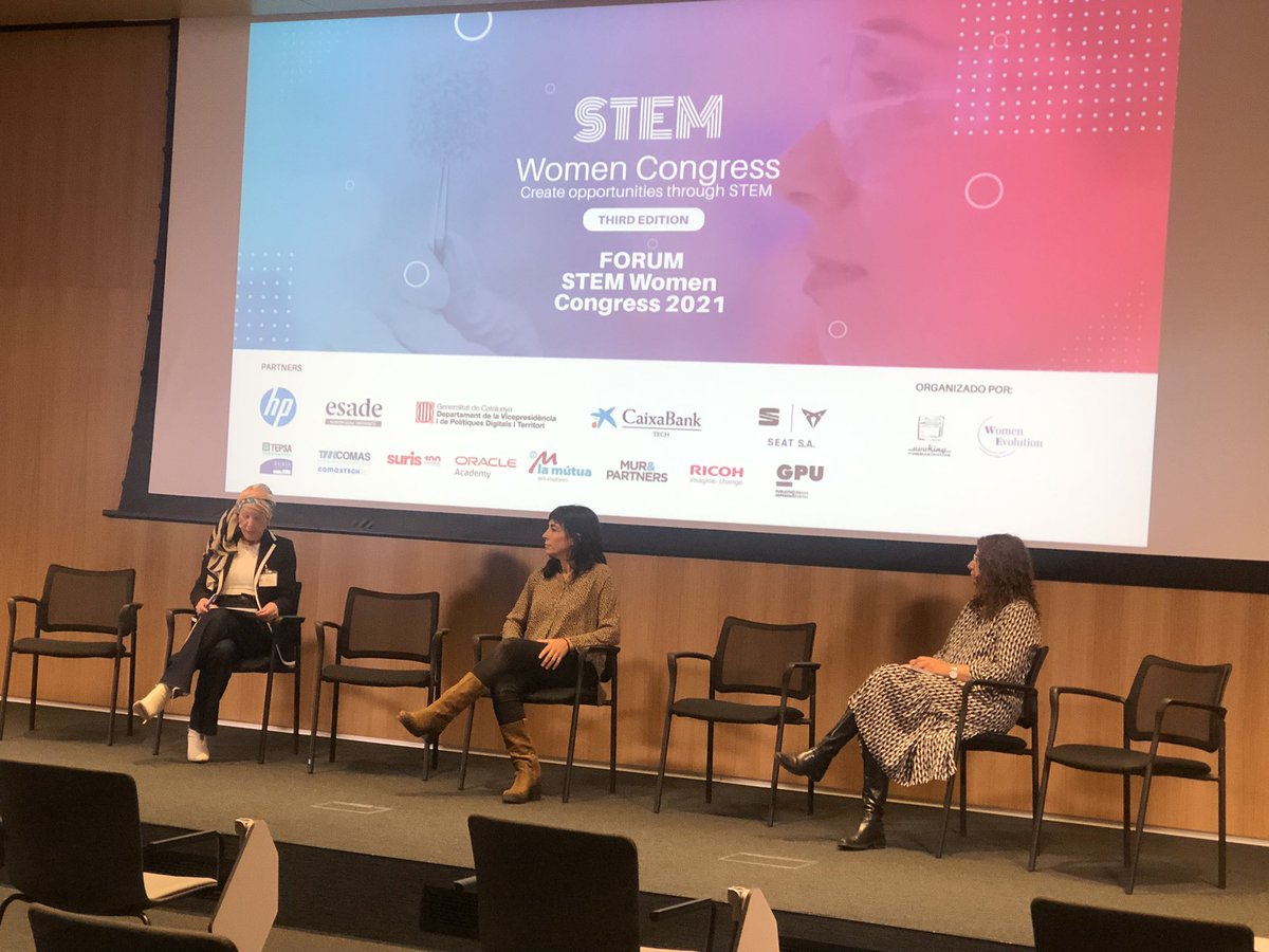 StemwomenEurope's tweet photo. 👍🏻🌟#SWC2021 Ya puedes ver la jornada online de hoy completa en nuestro canal de Youtube
#StemData #StemForum #StemProjects #StemTalks Promovemos el #talento #stem con la colaboracion de institucions, empresas, universidades y asociaciones https://t.co/GrRZ9jWE5f https://t.co/04c2VhYRMa