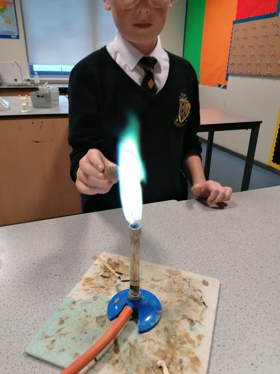 Great firework themed STEM club this week. Our budding chemists explored the range of wonderful colours produced by metals as well as producing a colourful 'firework' display using their understanding of density! Smashed it! Da iawn! <a href="/MaestegSchool/">Maesteg School</a> #STEM #motivatedtostrive