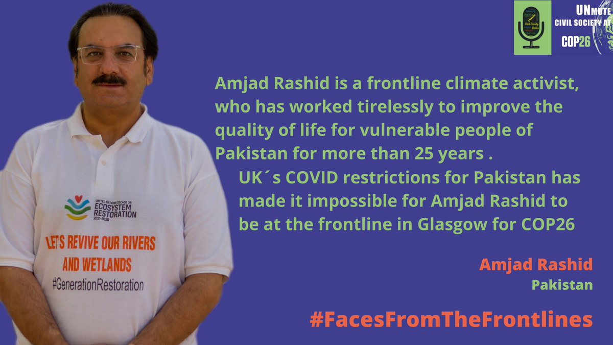 globaltfokus's tweet photo. .@amjadrshdyahoo1, @blendy83, @KarolArambuladid did not make it to Glasgow. But they fight for #ClimateJustice every day and they are ready to be heard📢
@UN member states need to ensure meaningful participation so their voices can be heard.
#FacesFromTheFrontlines #UNmuteCOP26 https://t.co/50F8aVetDn