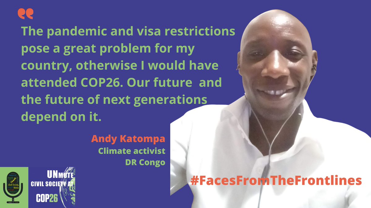globaltfokus's tweet photo. .@amjadrshdyahoo1, @blendy83, @KarolArambuladid did not make it to Glasgow. But they fight for #ClimateJustice every day and they are ready to be heard📢
@UN member states need to ensure meaningful participation so their voices can be heard.
#FacesFromTheFrontlines #UNmuteCOP26 https://t.co/50F8aVetDn