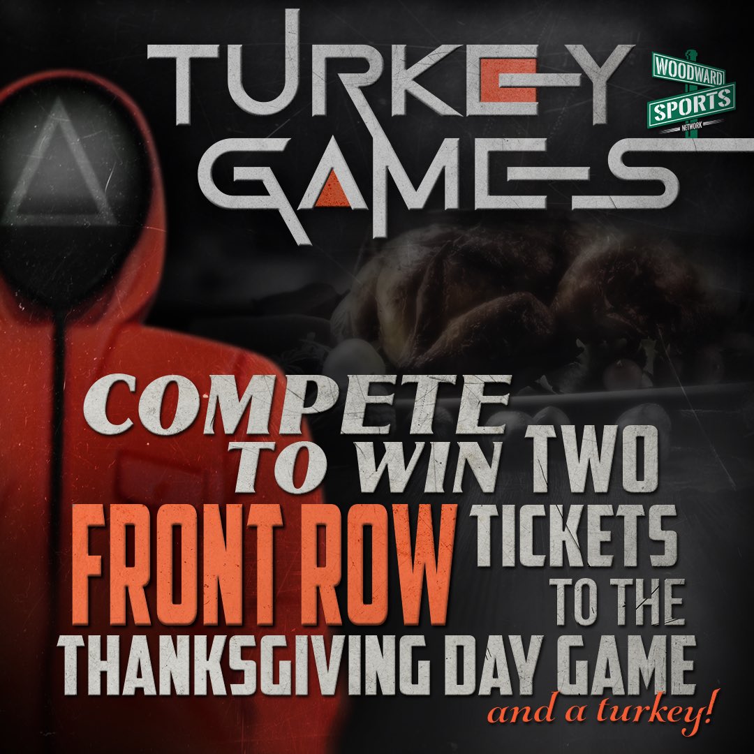 woodwardsports's tweet photo. 🚨 Qualify 3 X’s a day! 🚨
Listen/Watch at 9am, Noon and 3p for your chance at Front Row Thanksgiving Day Tickets!! #OnePride #Detroit #TurkeyGames https://t.co/3sqxiwQxF6