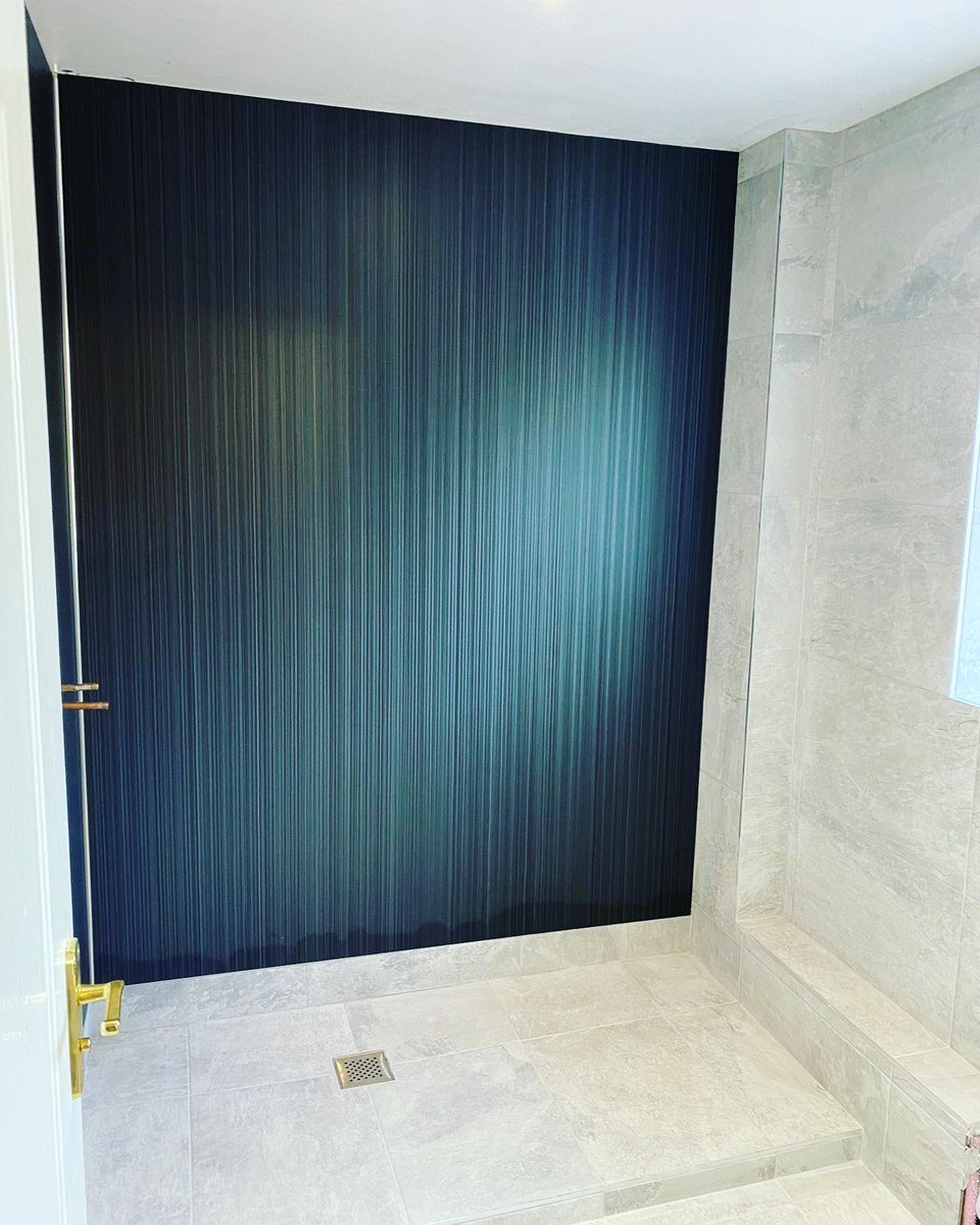 Team are on fire jobs being started and finished constantly another one ready for 2nd fix this wet area finished nicely with these shower boards supplied by @Immersekbb to give a clean and sleek finish. #bathroominspiration #bathroomrefurbisment