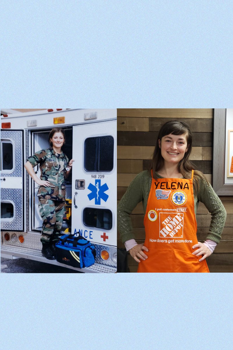 3701 in Fargo, ND is proud of our associates' Military service in United States Air Force.  Yelena is a FT associate in D25 who rocks packing down and great customer service! 
#HomeDepotVets 
#VeteransDay