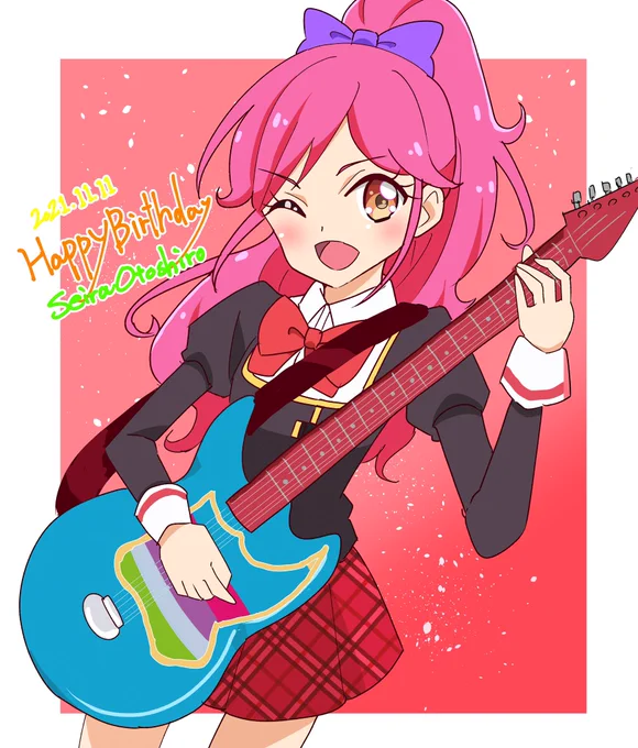 セイラちゃんお誕生日おめでとうー🎉
あなたがドなら私はレミファソラシド!

 #音城セイラ生誕祭 
 #音城セイラ生誕祭2021 