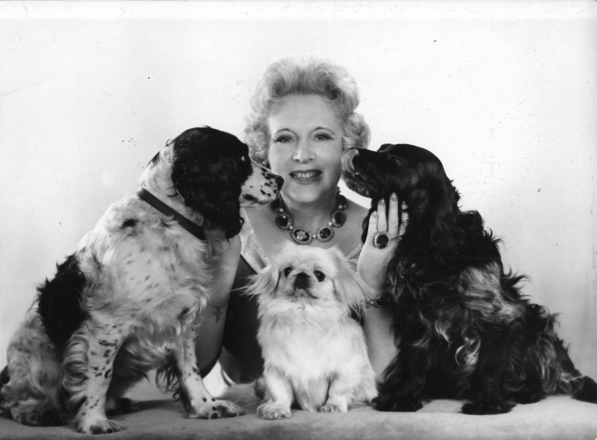 Cartland_Books's tweet photo. Barbara Cartland loved her dogs and always said 'a house is not a home without a dog'. 🐶 

Find out more about the special pets in Barbara's life and the happiness they brought her, here: https://t.co/5zcdyKmBKx https://t.co/cYLMzBeOkz