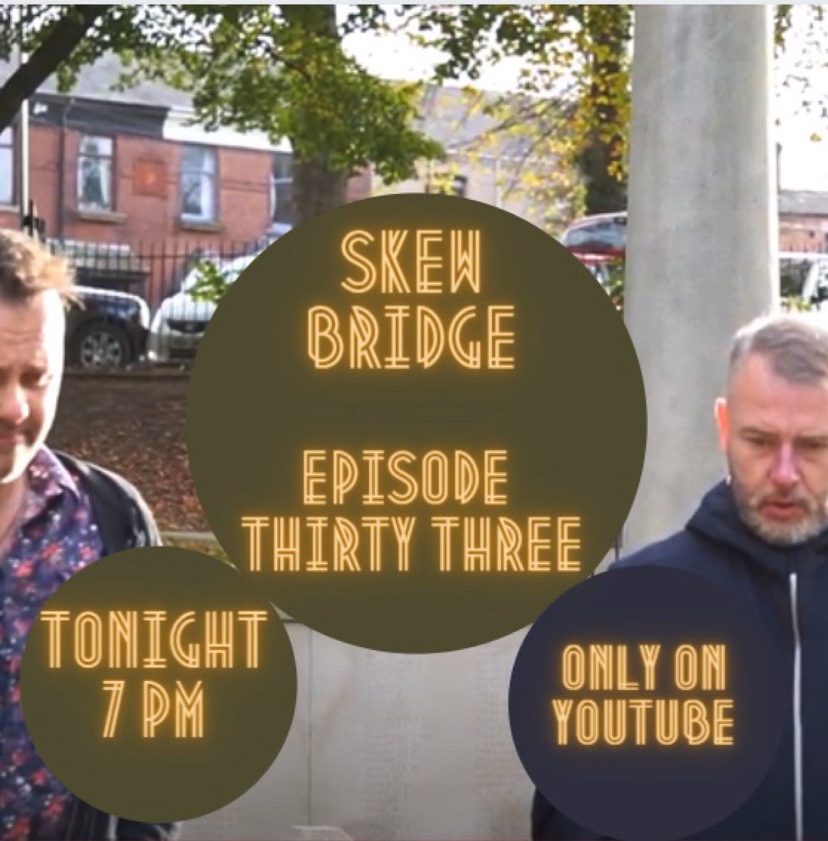 BridgeSkew's tweet photo. It’s nearly time for another exciting episode of skew bridge! Tune in tonight at 7pm on our YouTube channel! #skewbridge #cartwrightdramastudios #YouTube #7pm https://t.co/ddxAm2uRpN