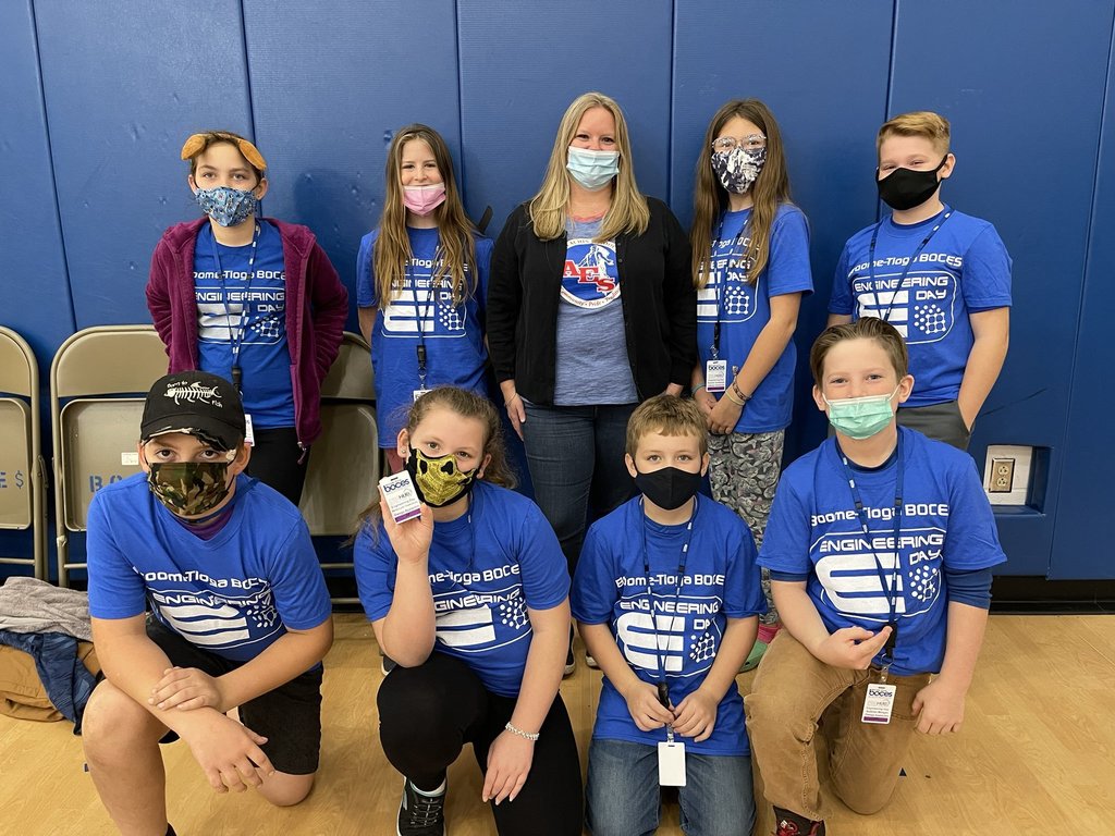 OAUpdate's tweet photo. It's BOCES Engineering Day for Elementary Schools today! Owego Elementary &amp; Apalachin Elementary both have teams competing. They will get their opportunity to build a Rube Goldberg machine from the materials provided. Best of Luck! #OASTEAM #OATogether #OAPride https://t.co/BAJkd6dTGd