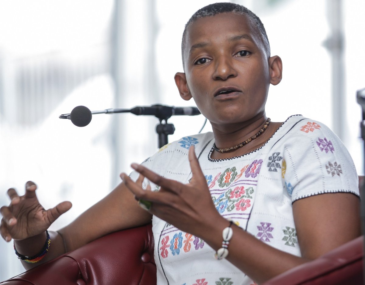 queer___femme's tweet image. The next @TECHNEDTP-funded 'Queer-feminist currents' event is on Thursday 9 December (10am-4pm, online). We will explore 'Afriquia: Activist Politics and Performance' with Mojisola Adebayo, Topher Campbell, zethu Matebeni and Lynette Goddard.
Register via queerfeministcurrents.wordpress.com/event-three/