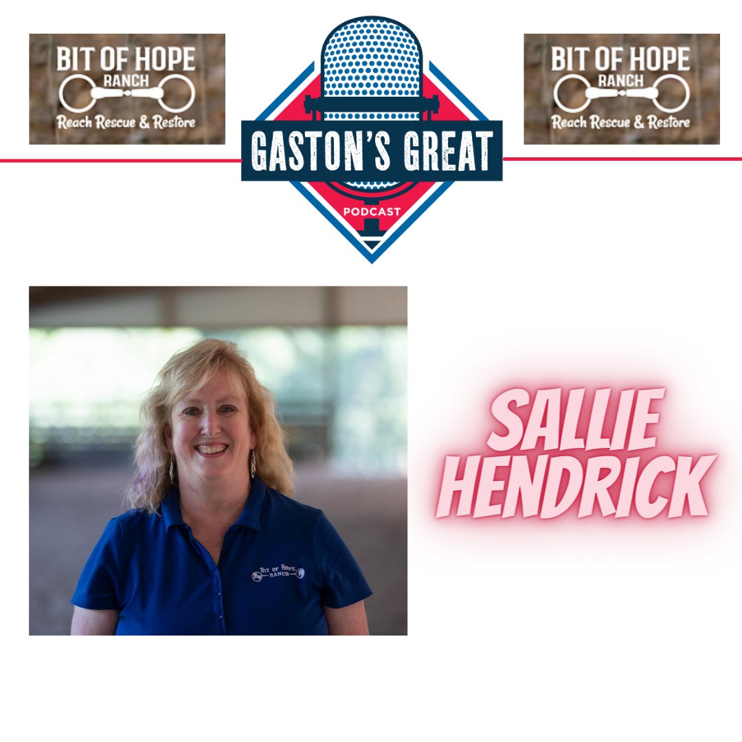 EPISODE 24 HEADING YOUR WAY TOMORROW MORNING! 🐴🍁🍂
Sallie Hendrick, the Community Relations Coordinator at <a href="/BitofHopeRanch/">Bit of Hope Ranch</a>, joined us in the studio! Their passion for not only their clients, but also their horses, is something special. Check out the episode going live tomorrow!