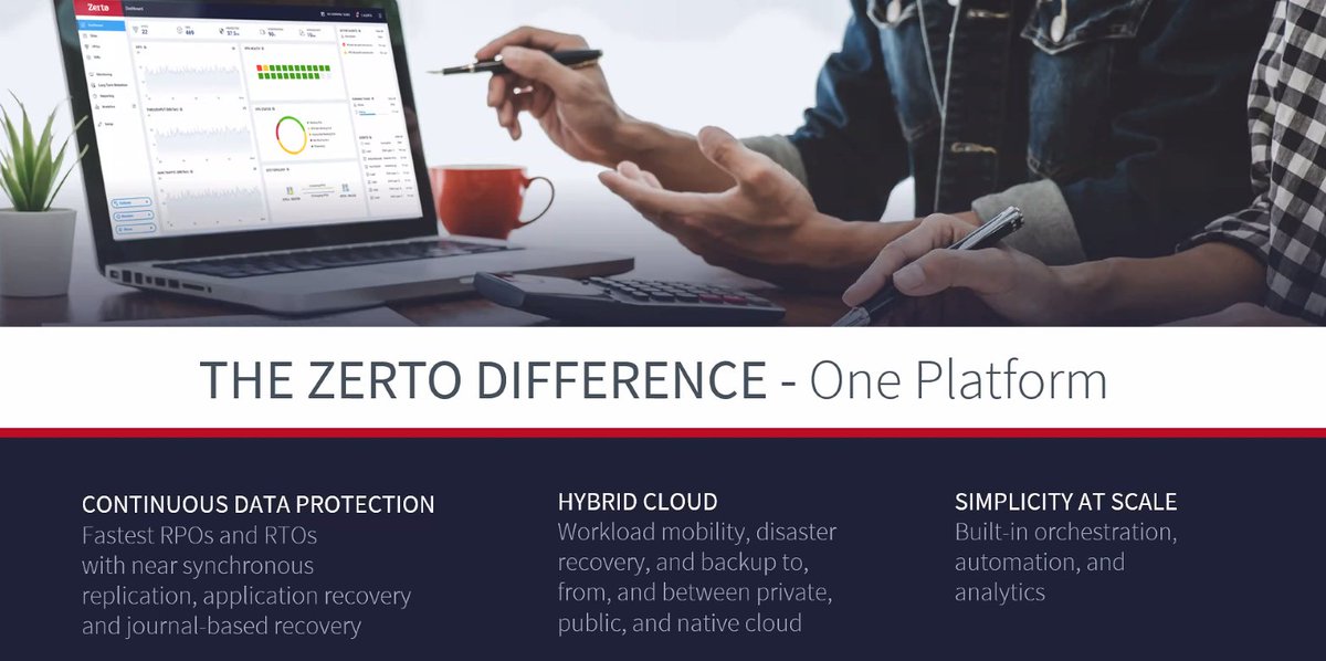 DCVMUG's tweet image. One Platform. Continuous Data Protection. Simplicity at Scale. #Zerto #CPD #SoftwareOnly #Cloud #OnPremises #VRA #VirtualReplicationApplicance #ZVM #ZertoVirtualMachine