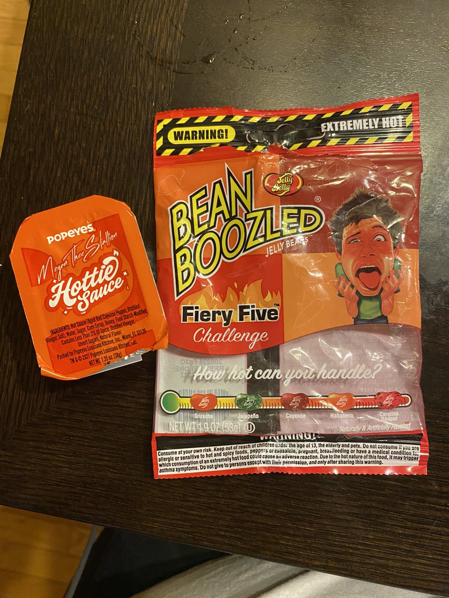 _WingsOnWings's tweet photo. This week’s episode is 2 for the price of 1! #wingsonwings #podcast #MeganTheeStallion #fieryfivechallenge #beanboozled https://t.co/t9xuDuQGoh
