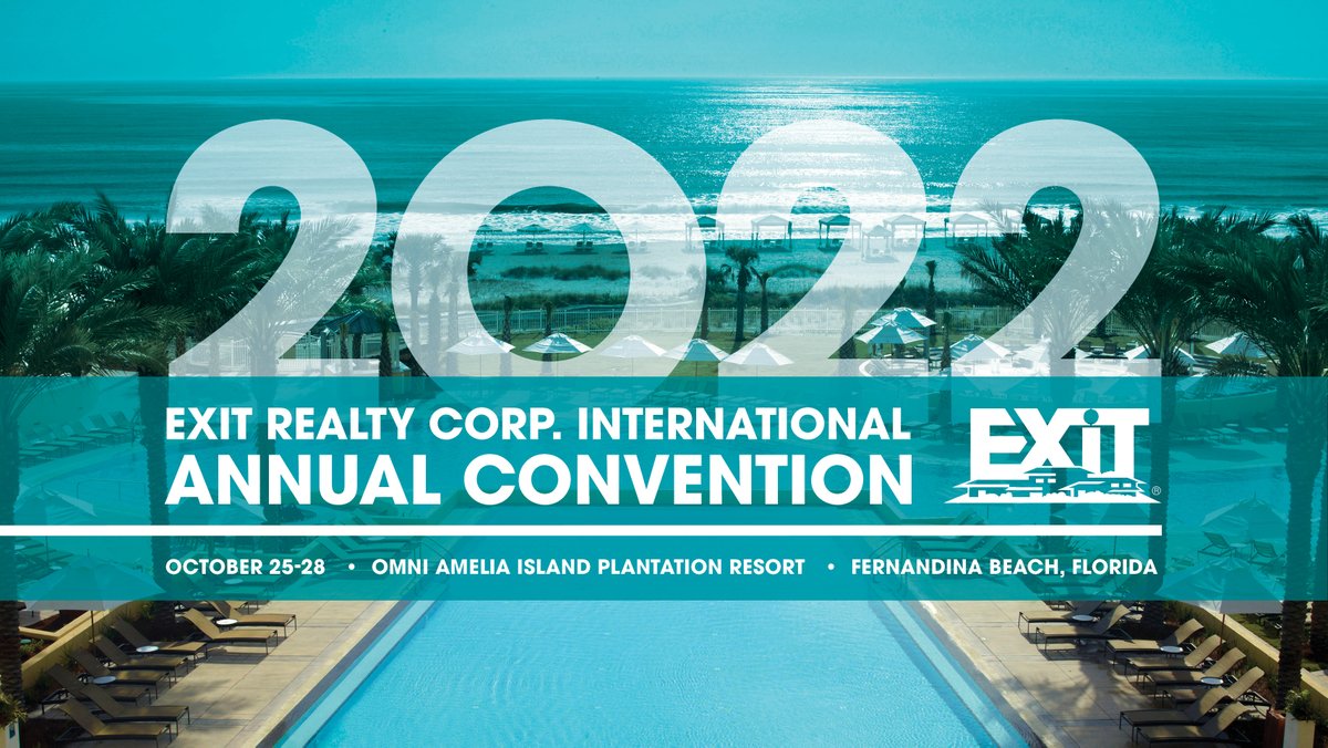 exitrealtycorp's tweet photo. Registration for our 2022 Convention is NOW OPEN! We have every indication that this will once again be a SOLD-OUT event...register in the RC today! We know how much this event means to our EXIT Family and we are looking forward to celebrating with you! #EXITRealty #EXITCONV https://t.co/kXbi2D86BI