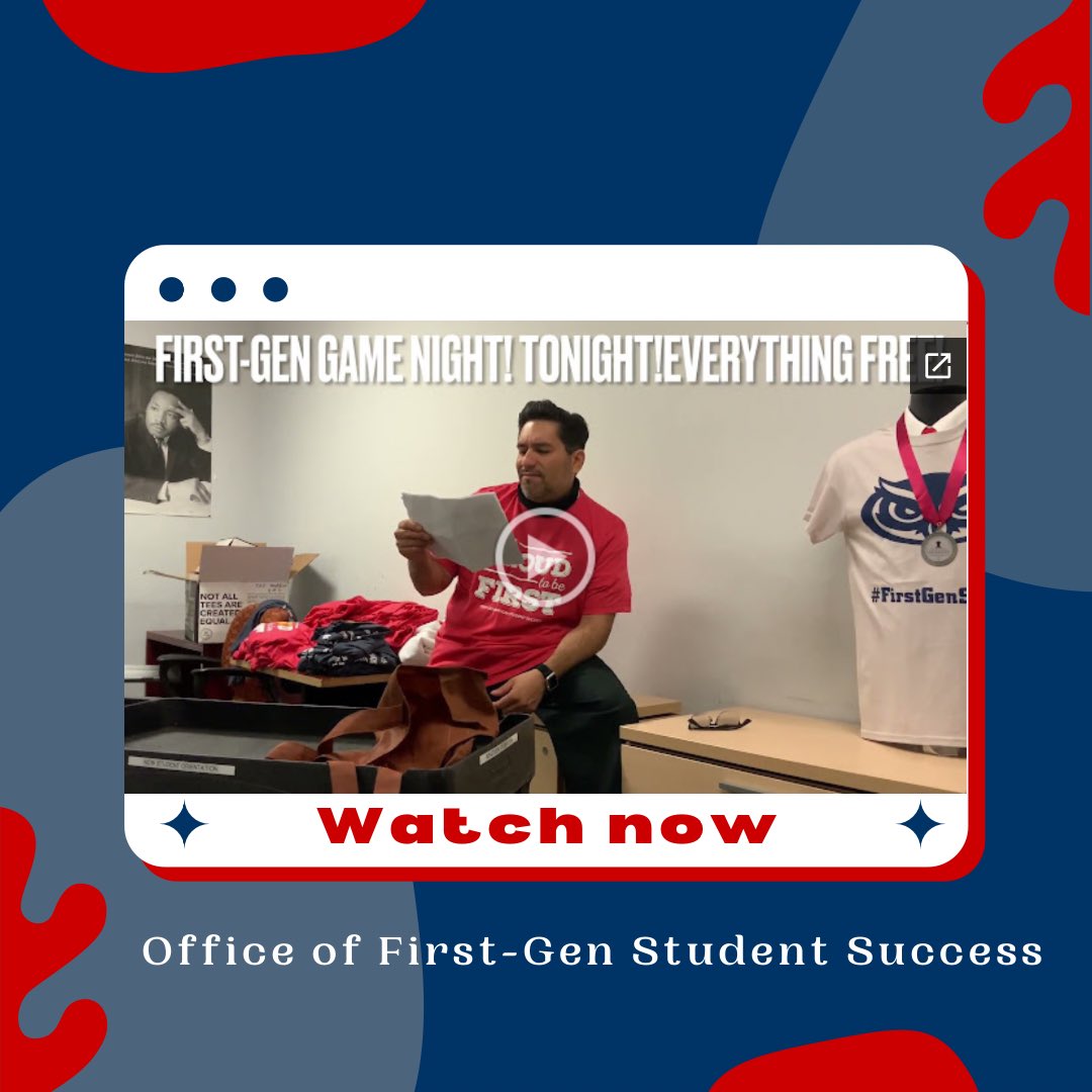 FAU Office of First-Generation Student Success tweet media