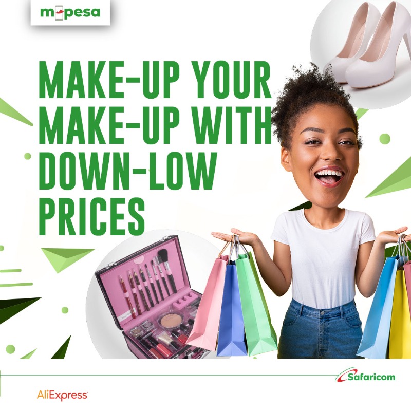 SafaricomPLC's tweet photo. Every Thomas, Dickson and Harrison watakuwa AliExpress shopping for the biggest deals of the year. Si siri, on https://t.co/GJq3hHHSep utapata upto 70% discounts na ukilipa na M-PESA upate 10% cashback. Twende https://t.co/GJq3hHHSep! #BigDealsNiBigDeal