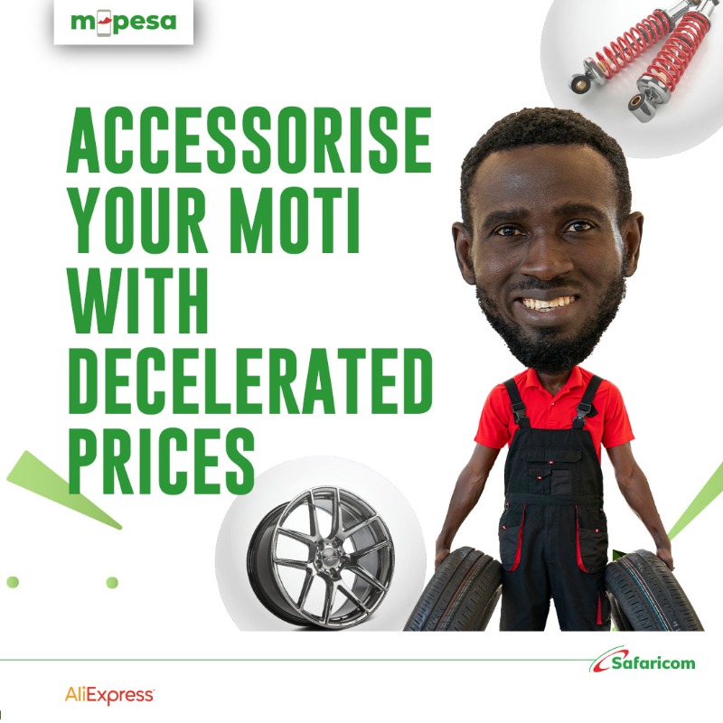 SafaricomPLC's tweet photo. Every Thomas, Dickson and Harrison watakuwa AliExpress shopping for the biggest deals of the year. Si siri, on https://t.co/GJq3hHHSep utapata upto 70% discounts na ukilipa na M-PESA upate 10% cashback. Twende https://t.co/GJq3hHHSep! #BigDealsNiBigDeal