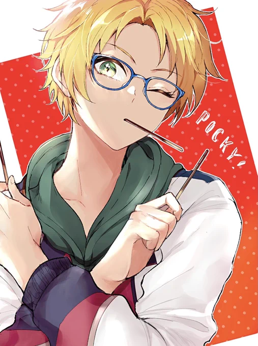 ポッキーの日ゆうくん…💚✨ 
