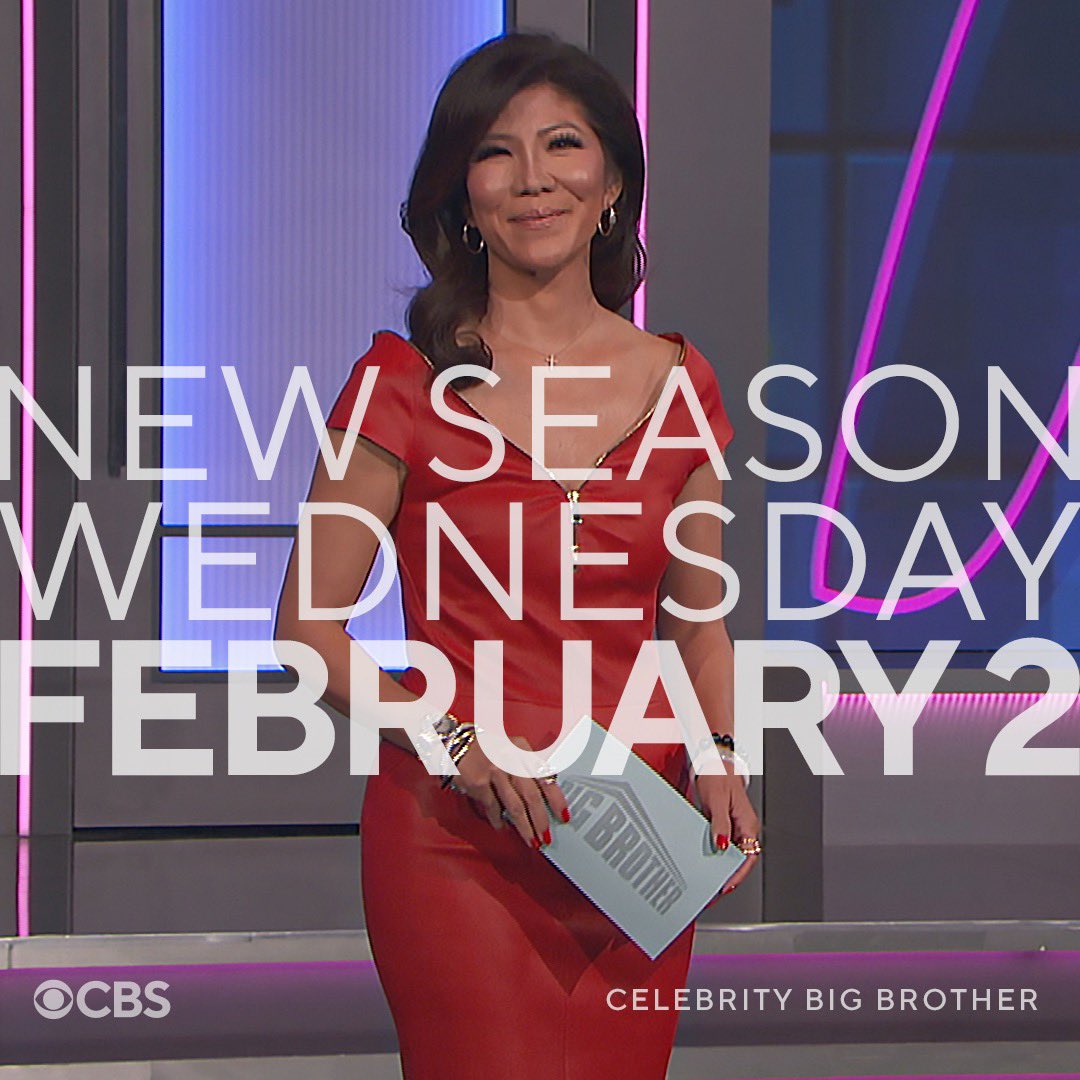 CBSBigBrother's tweet photo. Your winter just got more exciting!🎉 Celebrity Big Brother is back Wednesday, February 2 and we're already counting down the days.🤩 #BBCeleb https://t.co/ioTUb7tRmT