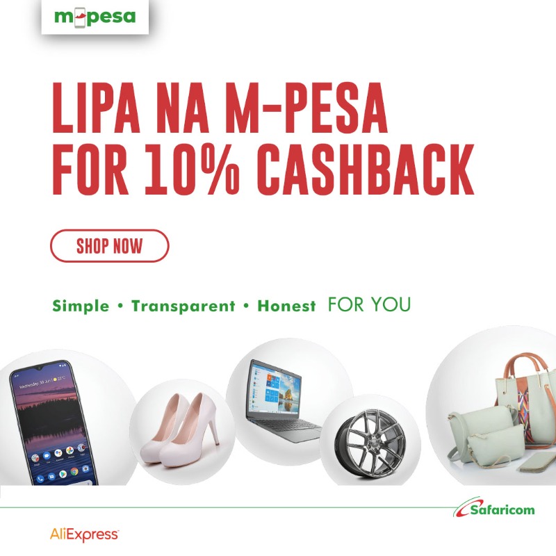 SafaricomPLC's tweet photo. Every Thomas, Dickson and Harrison watakuwa AliExpress shopping for the biggest deals of the year. Si siri, on https://t.co/GJq3hHHSep utapata upto 70% discounts na ukilipa na M-PESA upate 10% cashback. Twende https://t.co/GJq3hHHSep! #BigDealsNiBigDeal