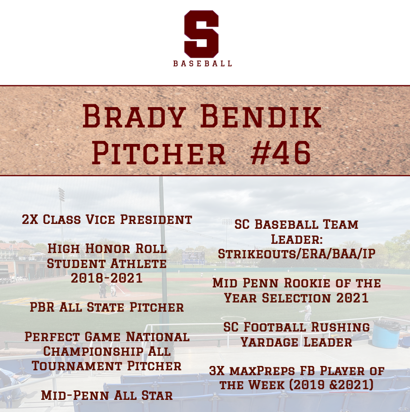 We are excited to celebrate our student athletes who have committed to continue their academic &amp; athletic careers at the next level! We'll recognize several of our students over the next couple of days, &amp; we begin with <a href="/BradyBendik/">Brady Bendik</a>, who will head to the US Naval Academy!