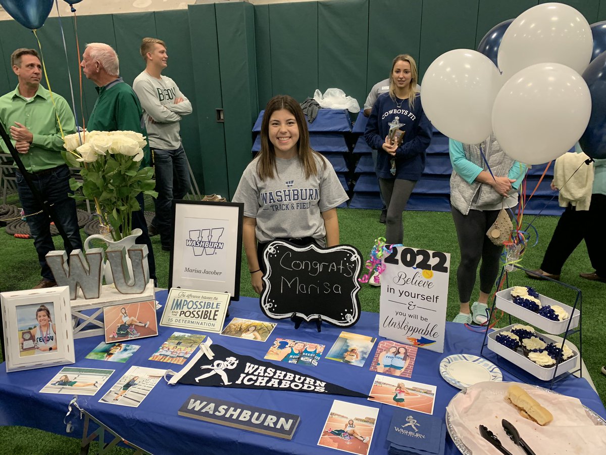Coach Luke Scribner (@coachscribner) on Twitter photo Super proud of <a href="/marisa_jacober/">Marisa Jacober</a> continuing her academic and running career at <a href="/wusports/">Washburn Athletics</a> Super proud of <a href="/marisa_jacober/">Marisa Jacober</a> continuing her academic and running career at <a href="/wusports/">Washburn Athletics</a>