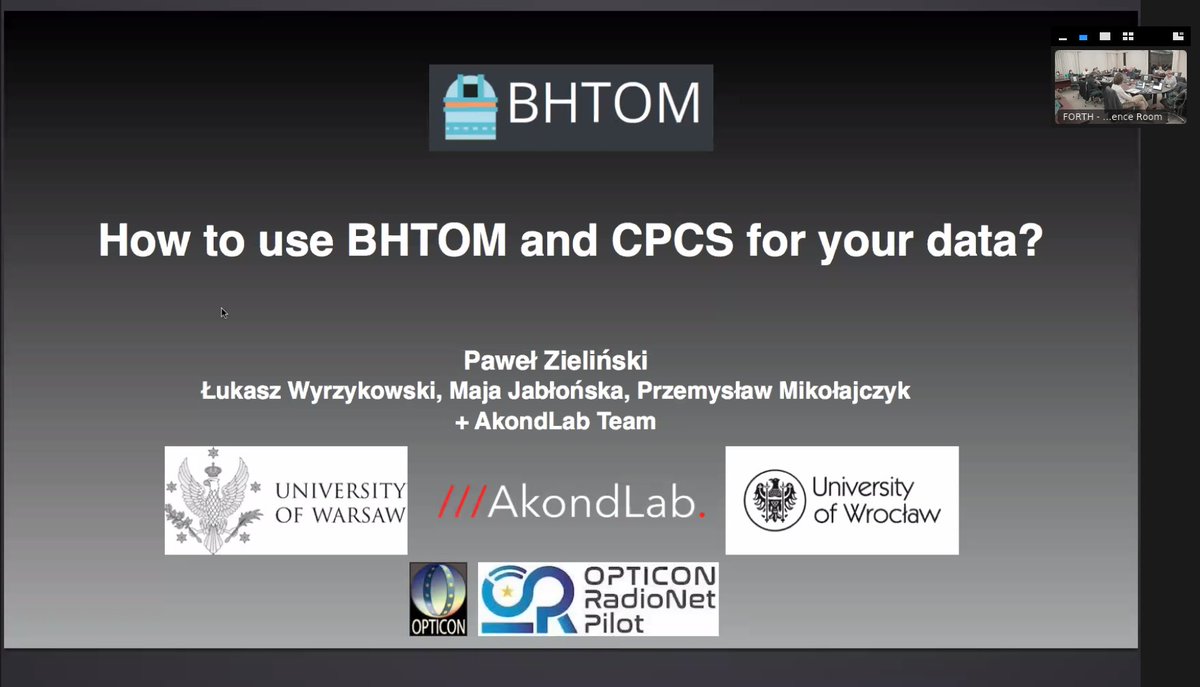 nada_ihanec's tweet photo. Pawel Zielinski presenting How to use BHTOM and CPCS for your data? #gaia_tda_orp2021 #GaiaAlerts https://t.co/OxSRaw2VC1