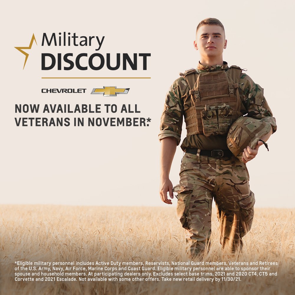 HuberChevrolet's tweet photo. Thank you for your service. https://t.co/eAl474RGAP https://t.co/TVBneEG8L5