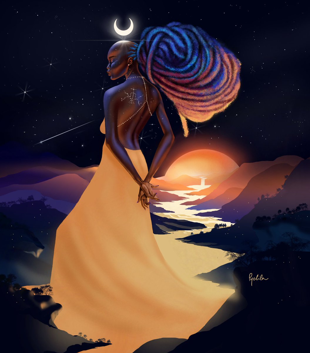 pyelila's tweet photo. @naomiosaka Ayibobo Naomi, let me show you some of my artworks! Inspired by Haitain Vodou, as always. I hope you'll like them! 💜 Mèsi. https://t.co/ZCMEwNYR9B