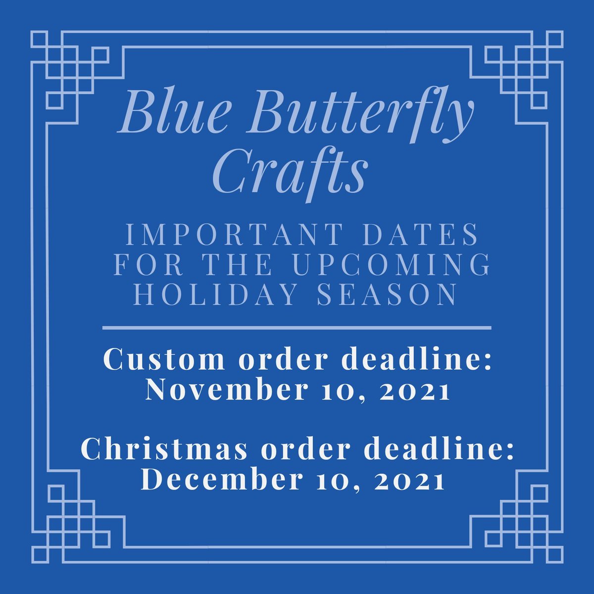 blubutterflyca's tweet photo. Last last chance for Custom orders!

https://t.co/gBQ8SaCtAY

#blubutterflyca #beadwork #beading #artsandcrafts #handmadejewelry https://t.co/oSnOq7zzd3