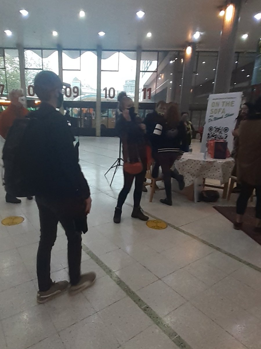 ieBritish's tweet photo. Great to see the #ActiveCitizens @climateonfilm team here at Busáras @Buseireann covering our #BuildingSpaces #ScienceWeek2021 event 🎥🌍
#theclimateconnection #COP26 @cooperationirl @CoisCeim https://t.co/K77zeQKyQu