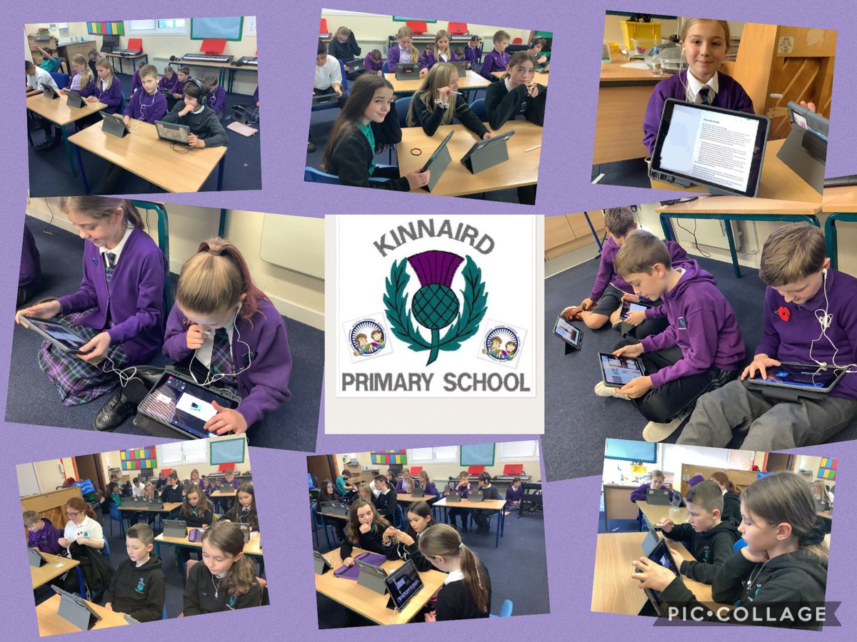 We were really lucky to have the opportunity to work with @stevebunce this afternoon! We came up with ideas for our #cop26 app and ways we could help the planet! We used #KeyNote to present our new app! Thanks Steve for a fab session! 🤩 @kinnairdps