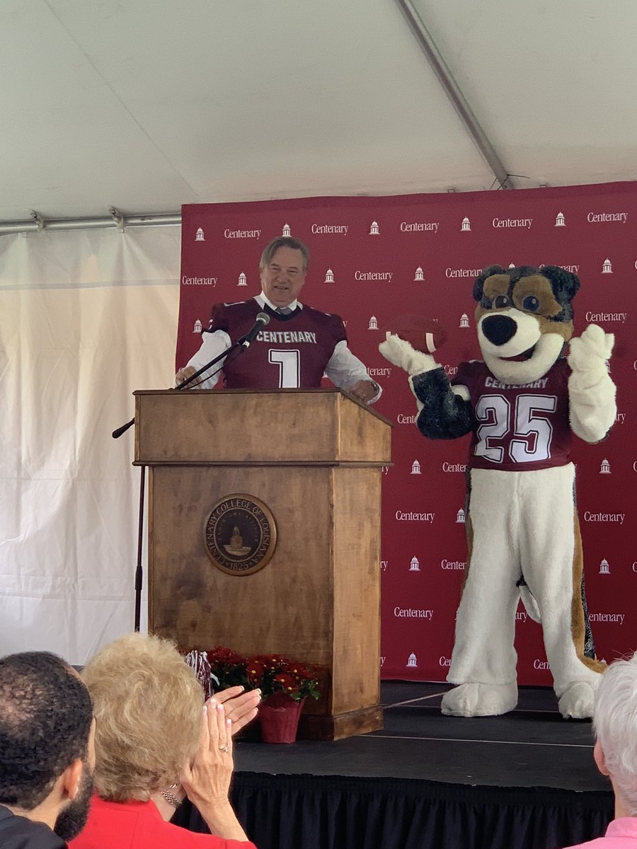 CentenaryLA's tweet photo. FOOTBALL IS BACK AT CENTENARY!!! 🏈🏈🏈 Centenary will be bringing college football back to Shreveport-Bossier City by the fall of 2024! We can’t wait to welcome the community to campus for some fun Saturday nights! https://t.co/q3UjKwggyQ