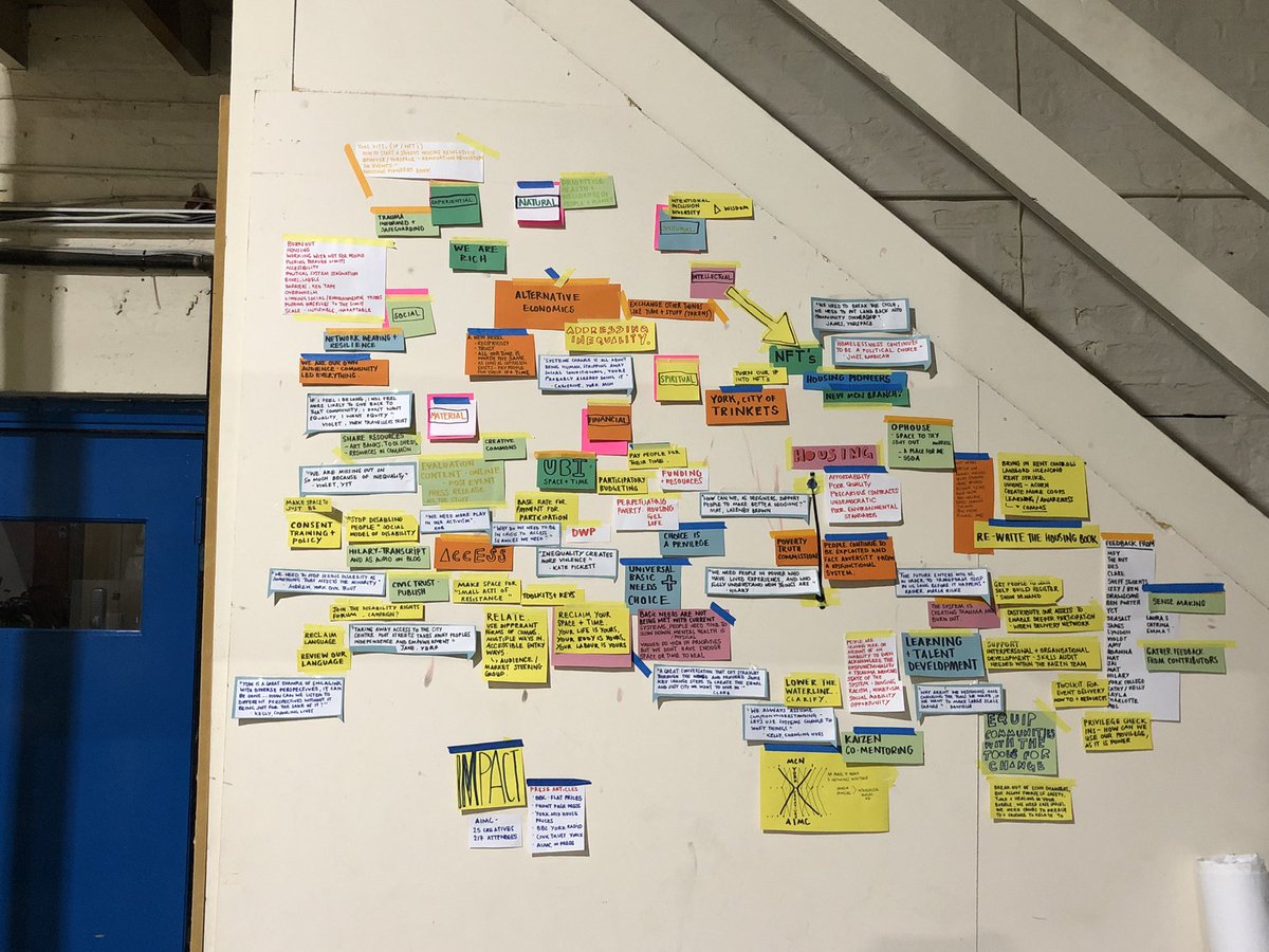 yorkdesignweek (@yorkdesignweek) on Twitter photo Started mapping out our evaluation yesterday for <a href="/ace_national/">Arts Council England</a> and <a href="/CityofYork/">City of York Council</a> we will be using story telling methodologies, systems thinking and open communication to help make sense of all the wisdom from the week. Started mapping out our evaluation yesterday for <a href="/ace_national/">Arts Council England</a> and <a href="/CityofYork/">City of York Council</a> we will be using story telling methodologies, systems thinking and open communication to help make sense of all the wisdom from the week.