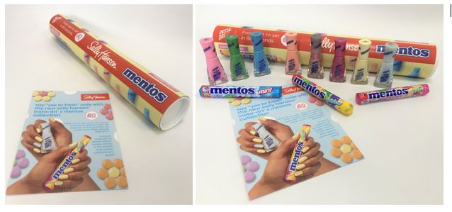 Fantastic to have worked with the fabulous team at Coty on this mailer to promote the launch of The Sally Hansen x Mentos Insta-Dry Nail Collection.

To find out how we can help you to deliver innovative top quality product presenters visit our website at influencedbydarwin.com