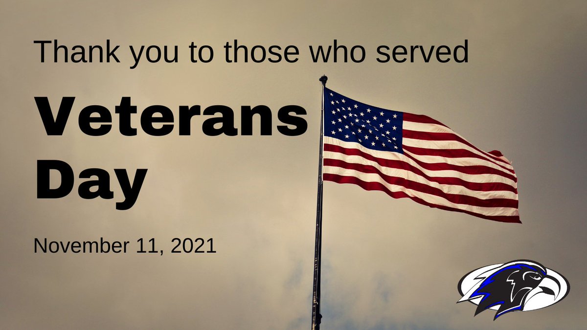 There are no classes today in observance of Veterans Day. From all of us here at Frontier Central Schools, thank you to all the men and women who have served.